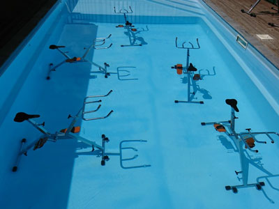 séance d'aquadynamic fitness Tropik